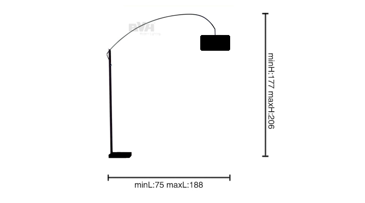 BVH博威灯饰 Ligner Roset Mama 写意空间 钓鱼落地灯